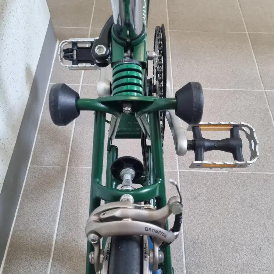 브롬톤 레이싱그린 미니벨로 자전거 팝니다